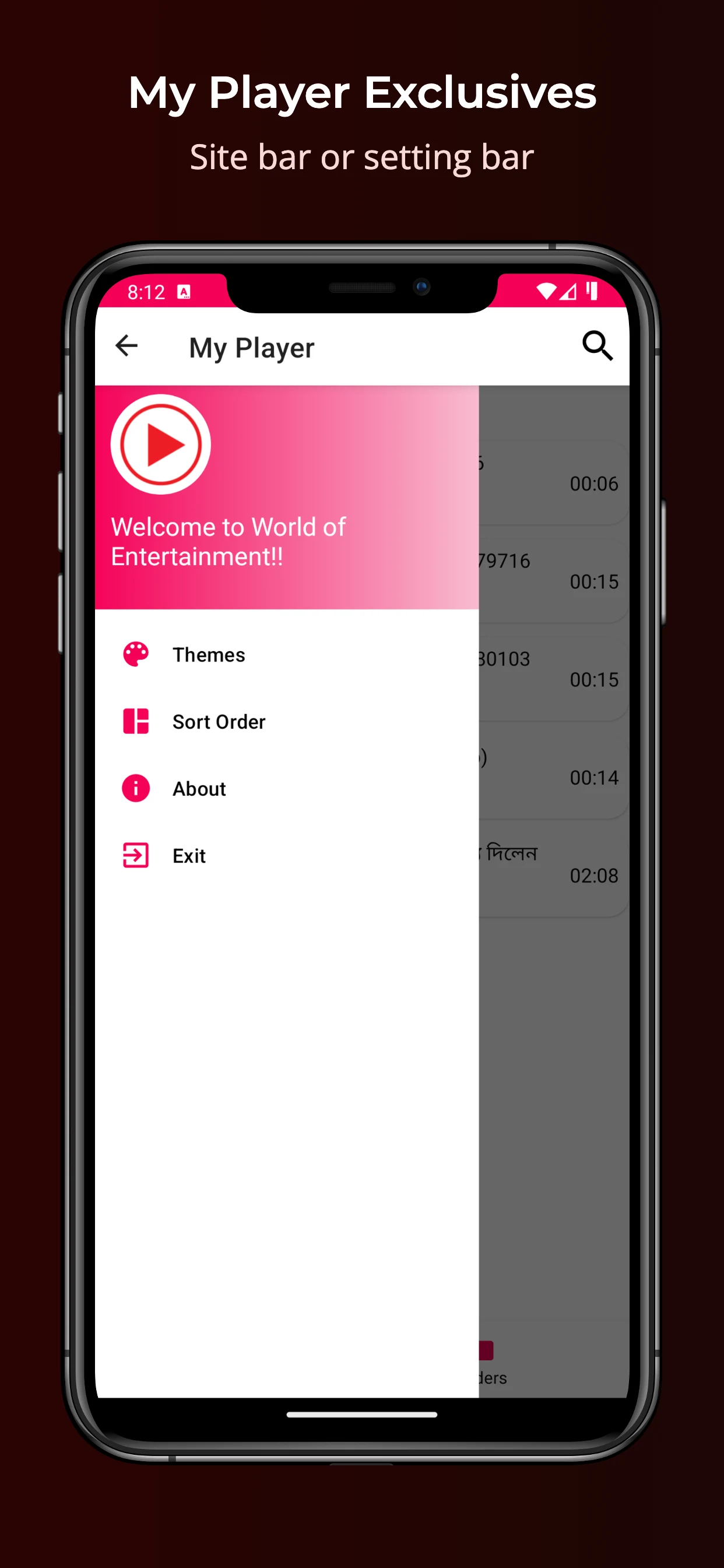 My Player: Video play 5x speed screenshot